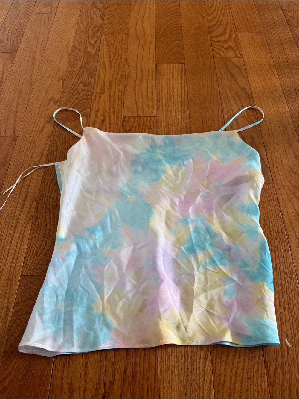 Tie-Dye Pastel Cami Top - Women's Sleeveless Tank from Zara new with tags